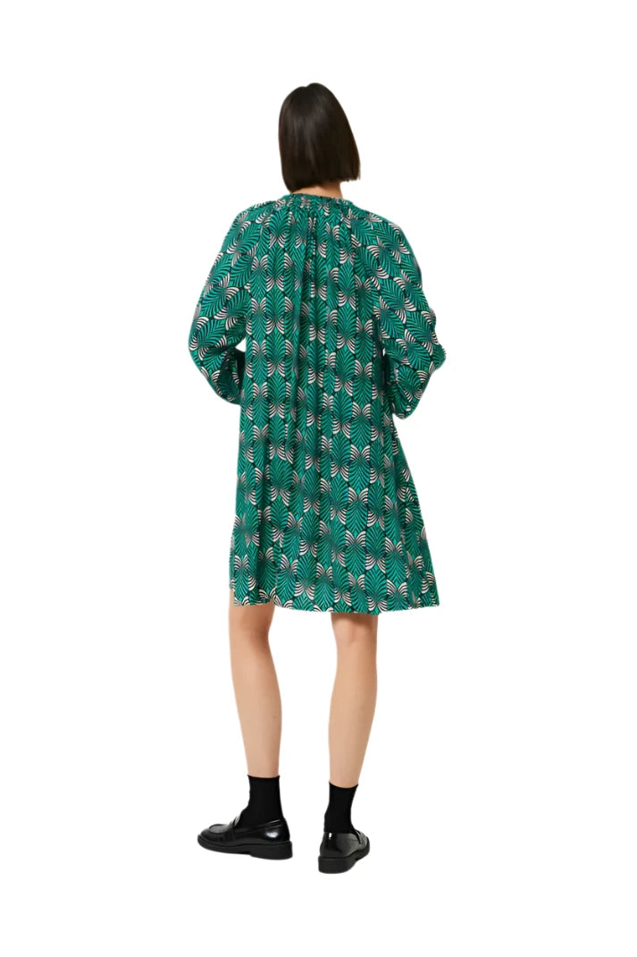 Compania Fantastica Brigitte printed short dress&nbsp;