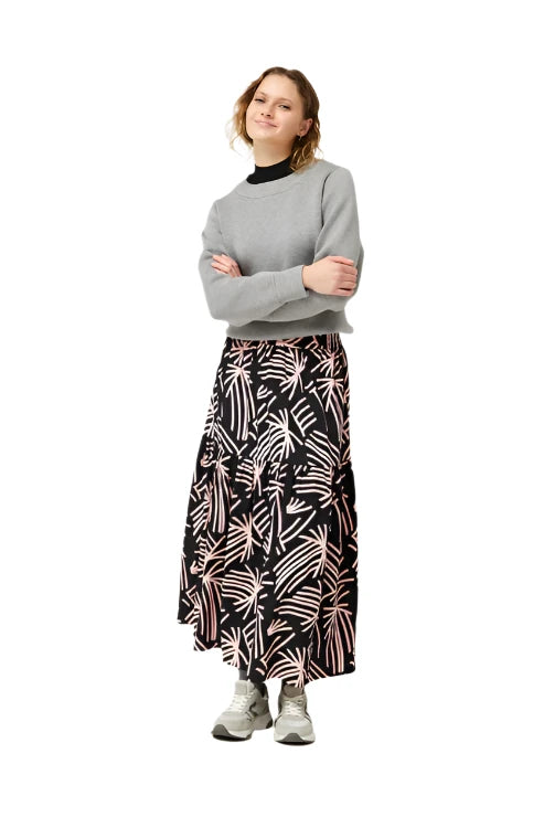 Compania Fantastica Long Skirt with Abstract Phoenix Skirt