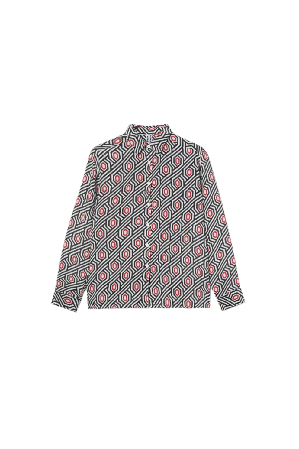 Wild Pony Geometric print flowing shirt