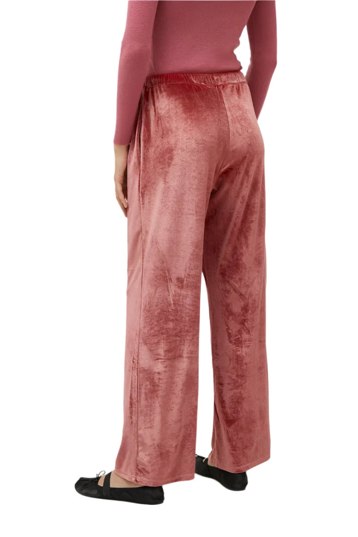 Compania Fantastica Pink velvet pants