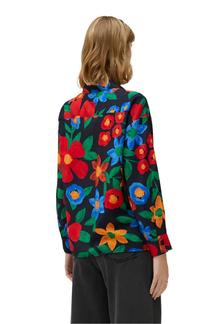 Compania Fantastica Multi Floral Print Shirt