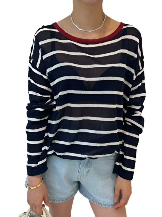 Clever Alice Beach Stripe Knit