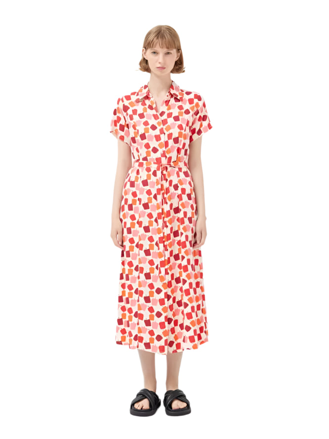 Compania Fantastica Pepper Print Maxi Dress