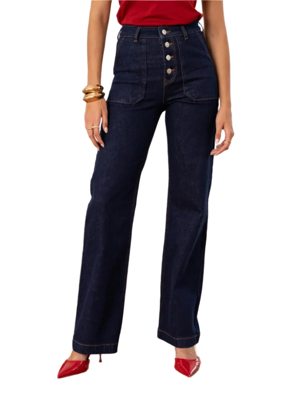 Oraije Pauline Jean Wide Denim Bootcut