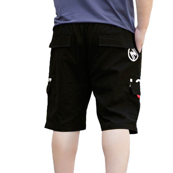 Cargo Short Shorts / Men Streetwear Tatical Joggers with Side Pockets ...