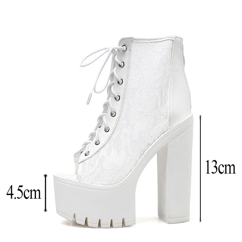 white square heel shoes