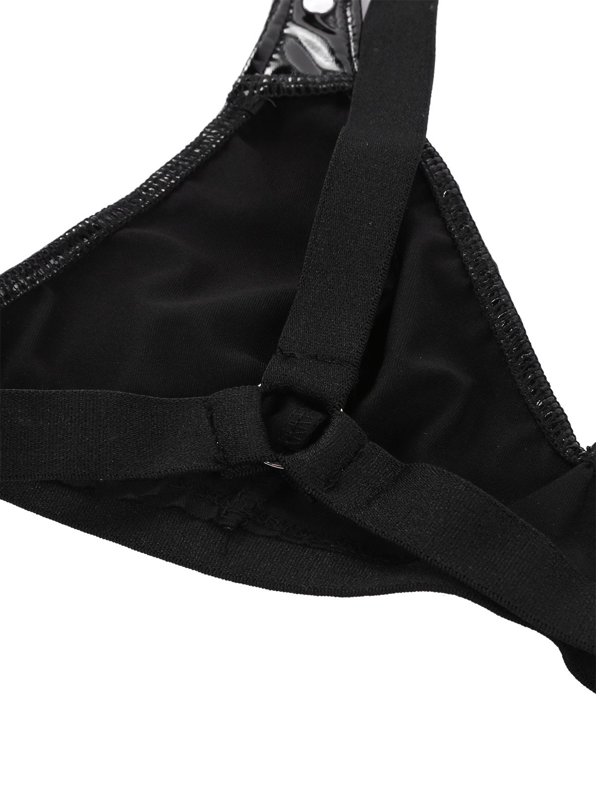 Sexy Women's Underwear Set / Rave Underwear / Elastic Straps Bikini Bra ...