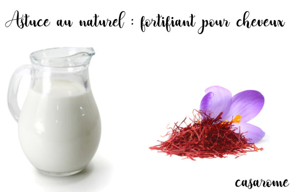 Fortifiant pour cheveux au safran