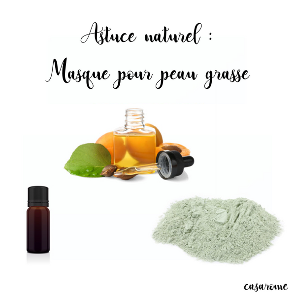 Masque résorbant pour peau grasse