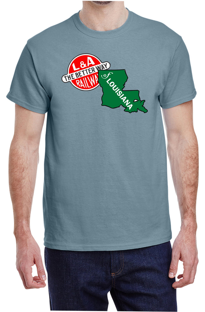 Louisiana and Arkansas Railway Logo 2 Shirt – Mohawk Design