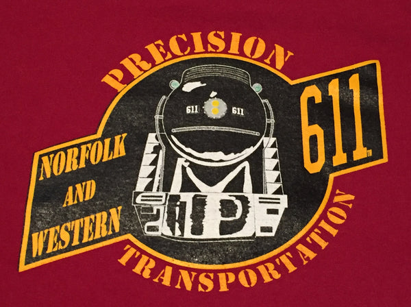 Norfolk & Western (N&W) Precision Transportation (611) Shirt – Mohawk ...