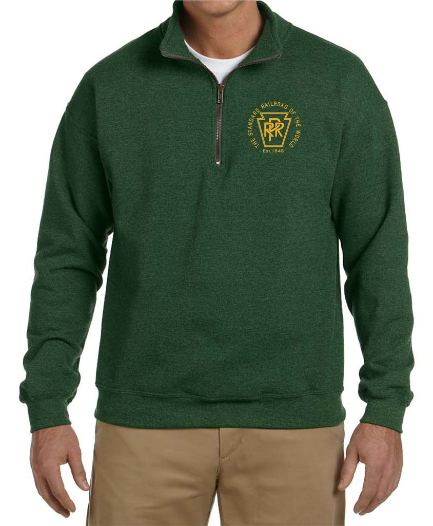 Pennsylvania Railroad Est. 1846 Embroidered Cadet Collar Sweatshirt ...