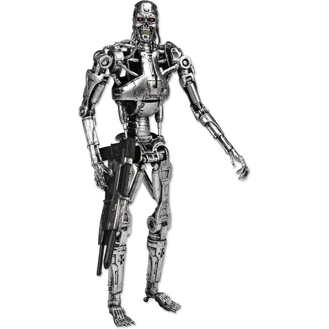 A 7" Action Figure of the T-800 Endoskeleton from The Terminator movies.