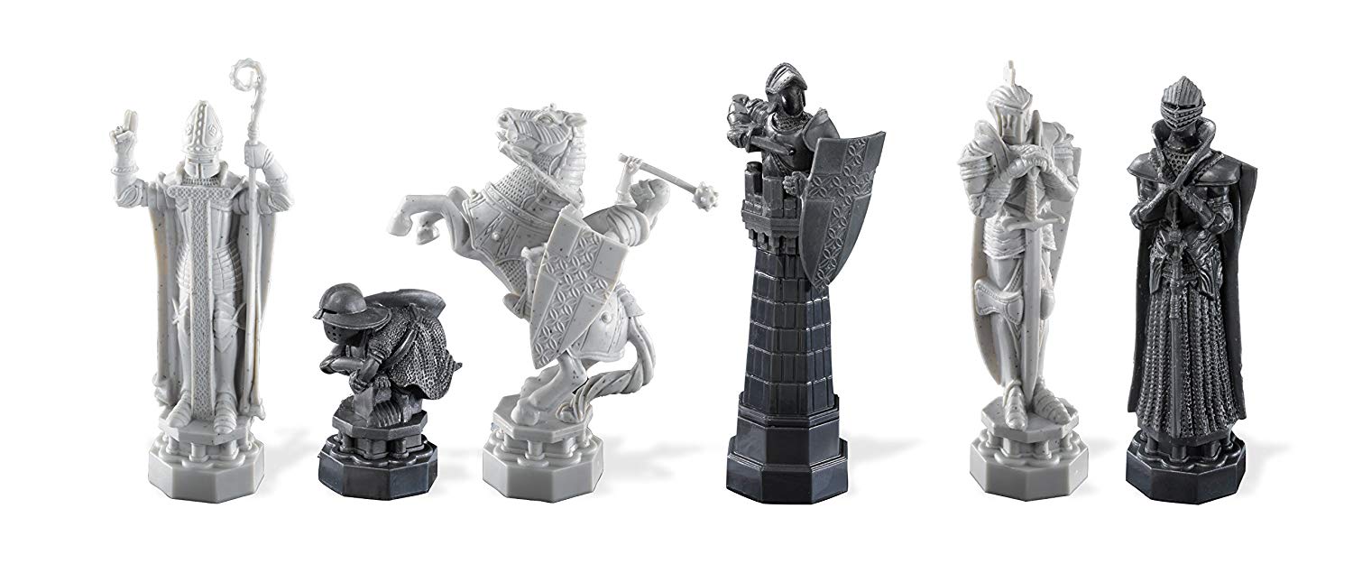 harry potter chess pieces names