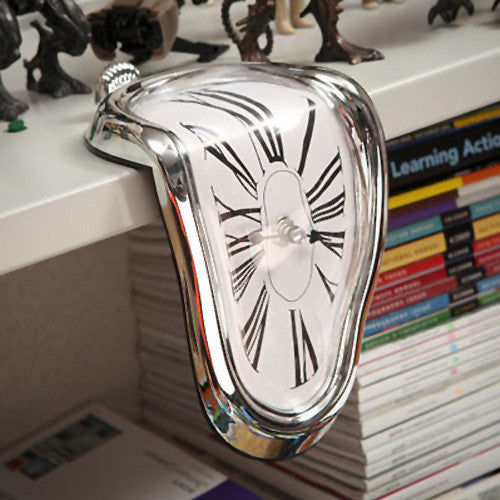 melting clock picture