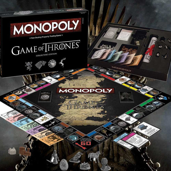 Hasbro monopoly game of thrones описание