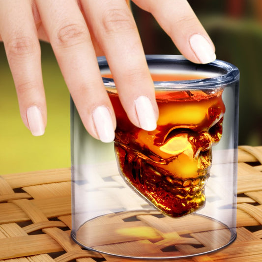 Get your drink on with these awesome skull shaped ice cubes –