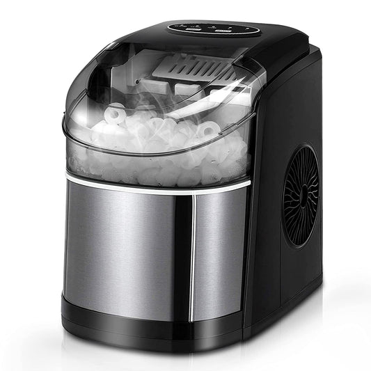 Letusto Shaved Ice Maker - Slushie Machine Use Normal Refrigerator Ice Cubes, with Stainless Steel Blades for Snow Cone, Cocktails and Snow Flakes, Bi