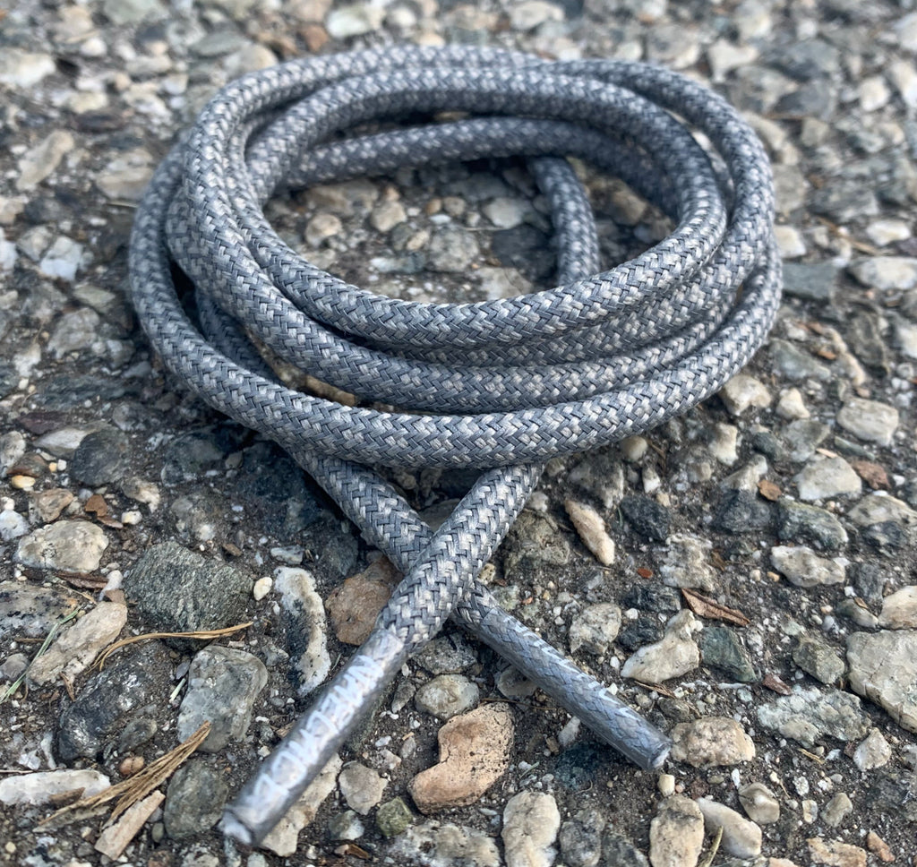 grey rope laces