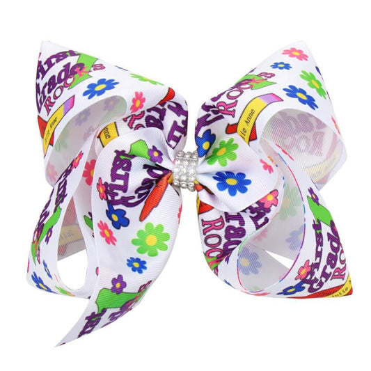 Hair Ribbons for Girls for Braids Barrettes Hair Clips Trendy Back To  School Pencil Hair Bow Clips Ponytail Holder Ribbon Hairgrips Cheer Hair  Bows