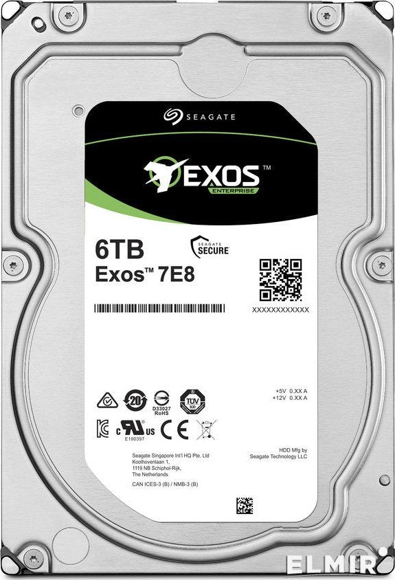 SEAGATE ENT 6TB 7.2K 3.5 6G