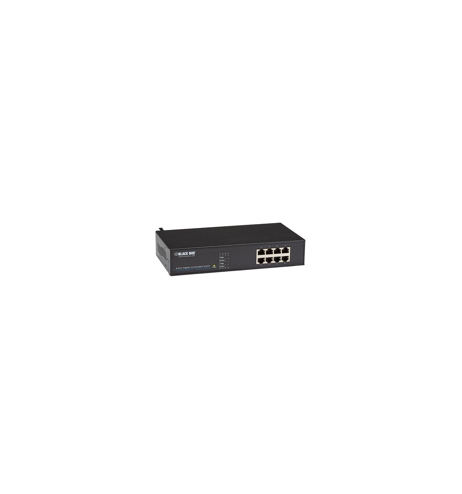 8PT Gb SWT RJ45 RCKMNT