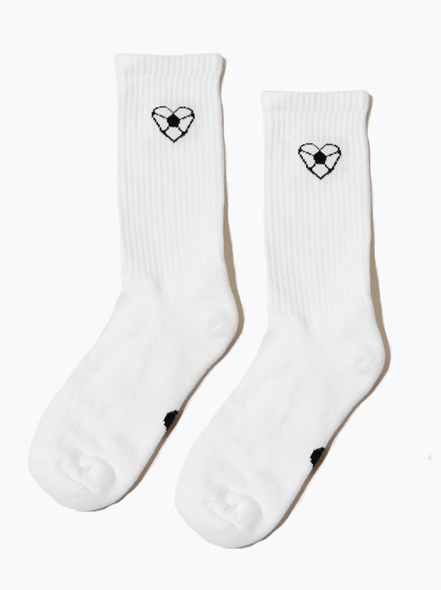 Able Made cotton Passion Crew Socks. Made in the U.S.A.