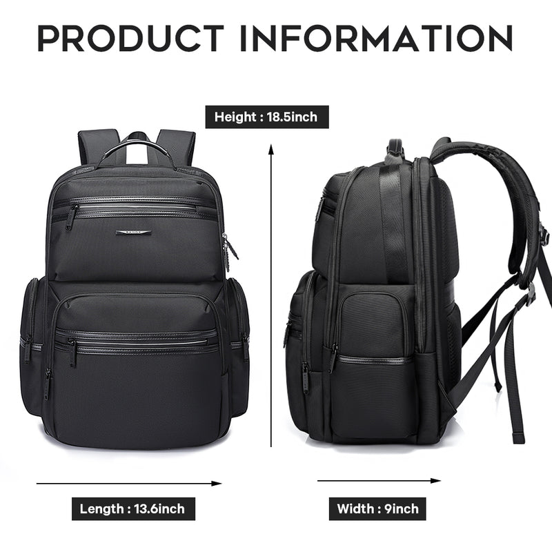 BANGE Laptop Backpack for Men，Business Travelling Backpacks with USB C ...