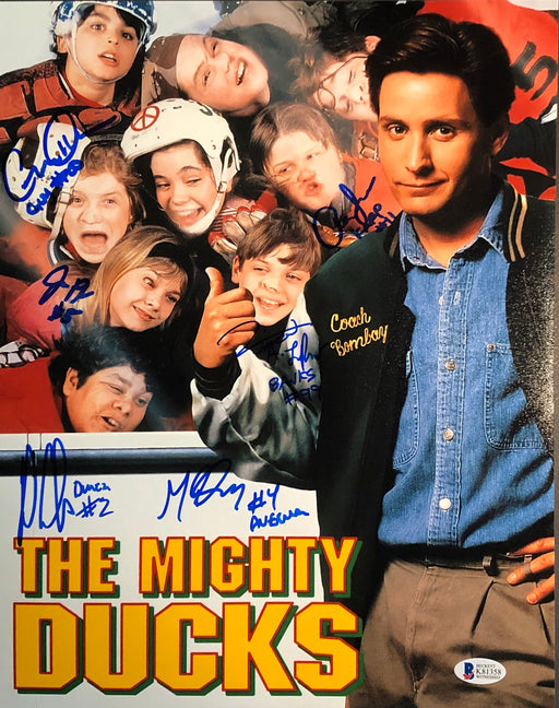 mighty ducks movie cast