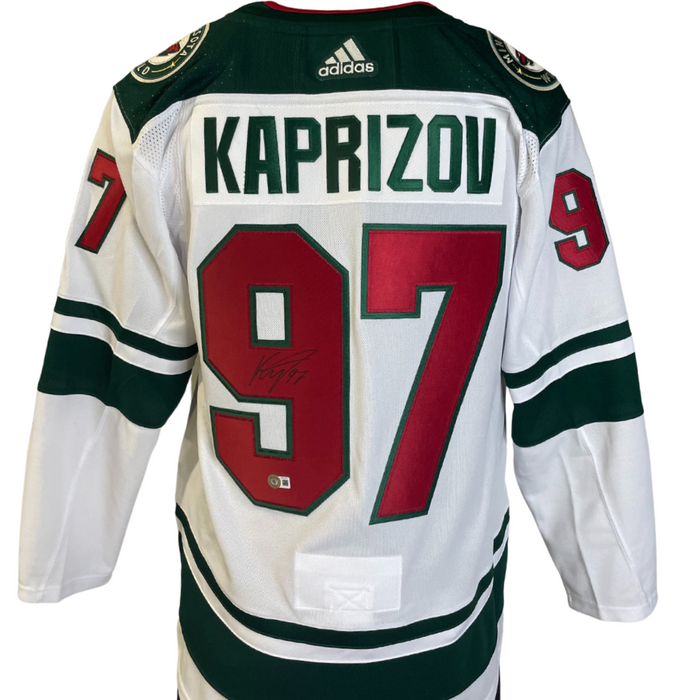 minnesota wild jersey kaprizov