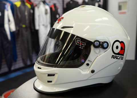 OG Racing Rental Helmet G-Force Nova Full Face Racing Helmet for Track Days, HPDE, Driver Instruction, Drift Events, Autocross, Rallycross, Road Racing Competition School 