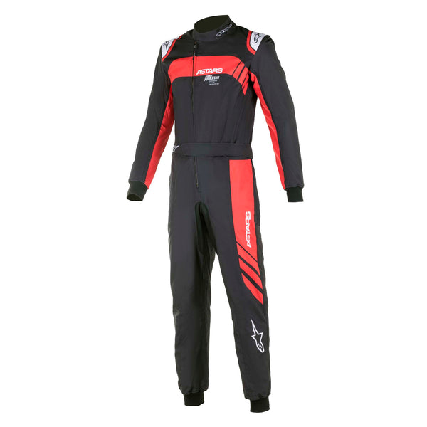 Alpinestars | KMX-9 V2 Kart Suit, Black | Red Fluorescent | 42