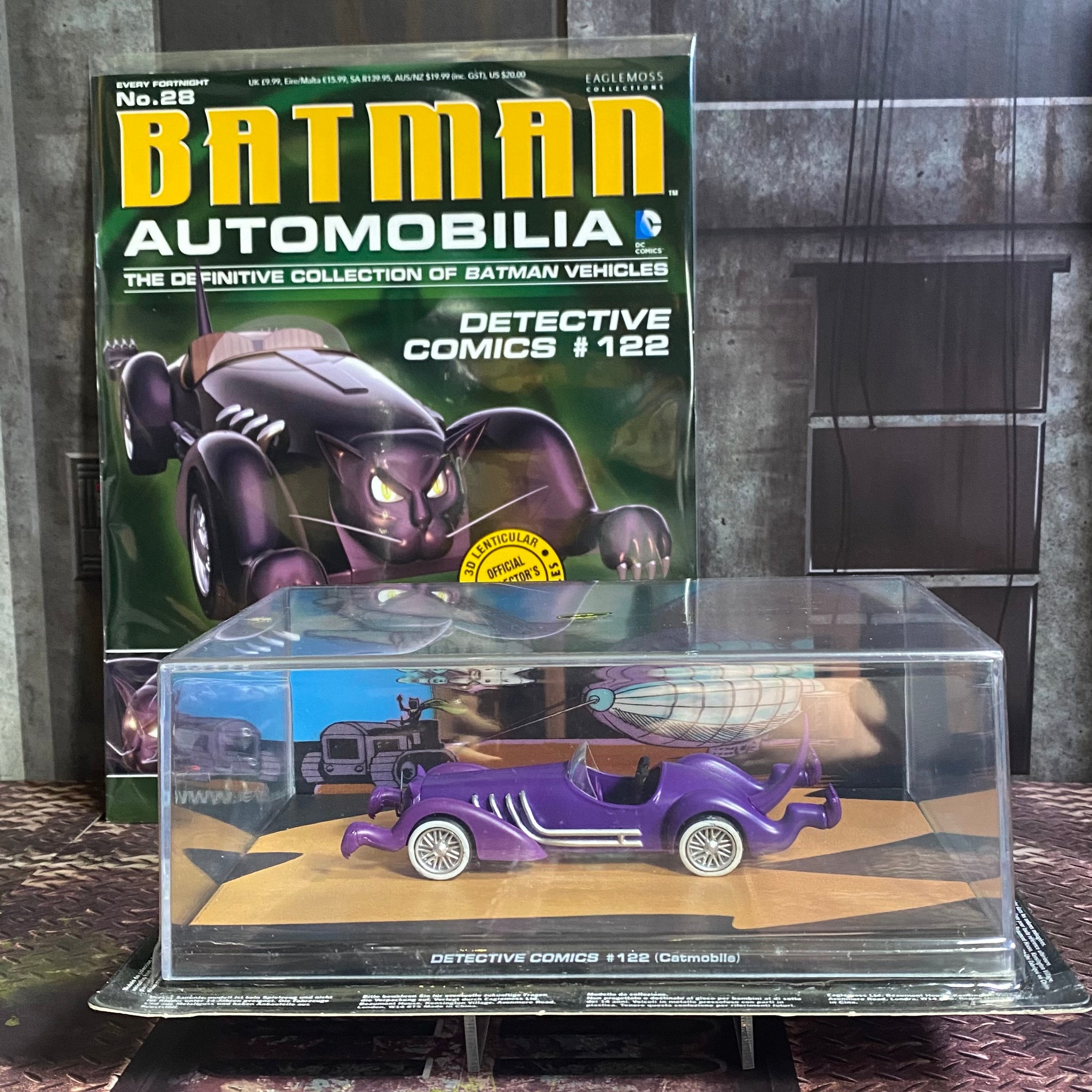 Eaglemoss Batman Automobilia Detective 122 Catmobile – Cherry Bomb Toys