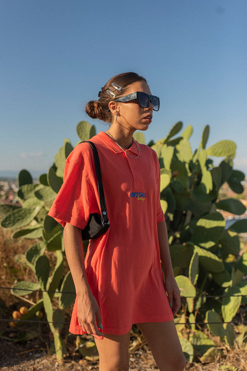 Vestido Polo Arizona Coral Dress Polo