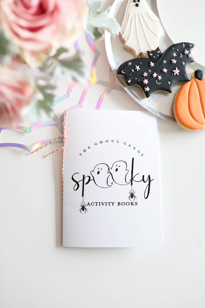 Spooky Halloween Activity Book By Holly Loves Paper How Sweet