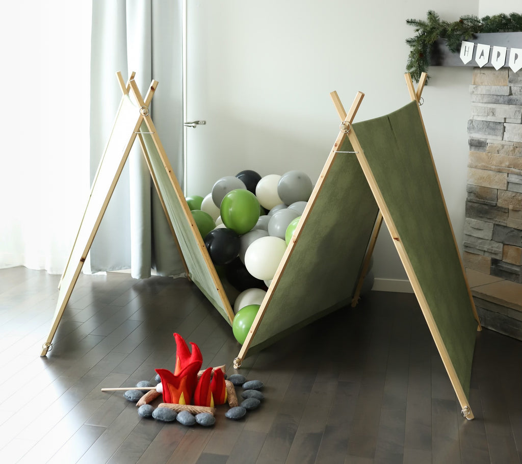 A Little Campout Sleepover Tents