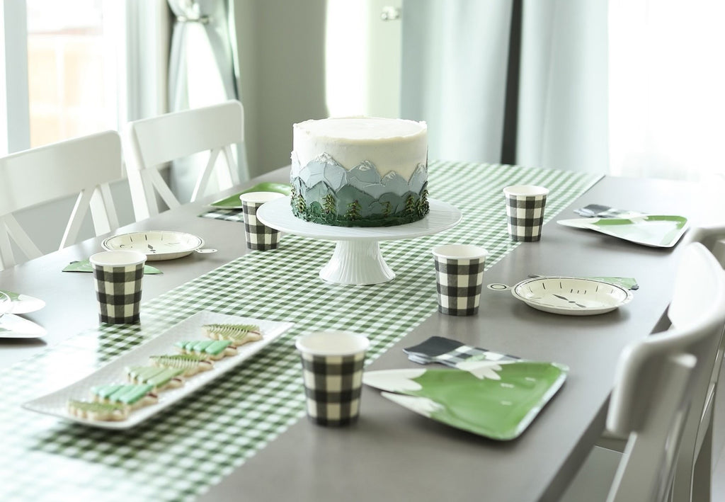 Hiking Party Table Setting