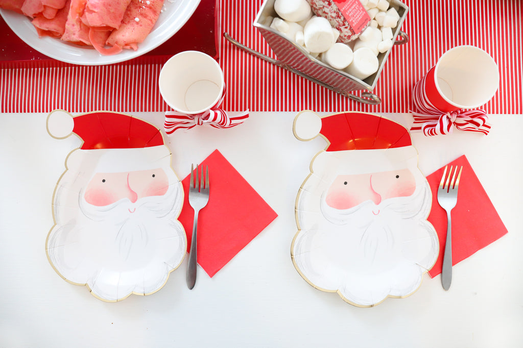 Jolly Santa Table Setting