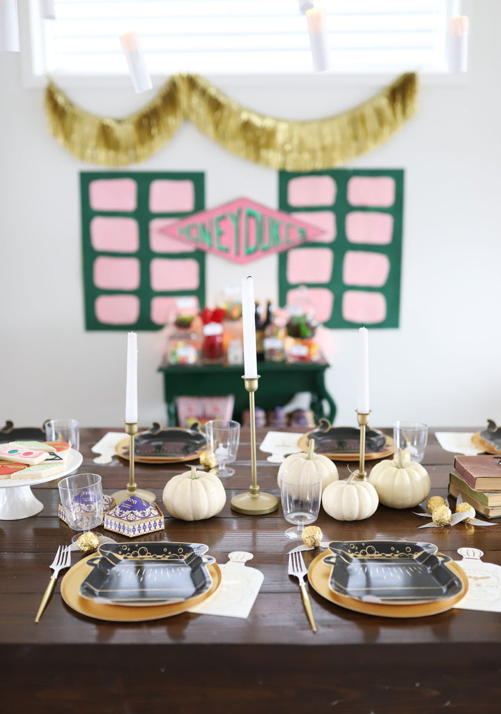 Harry Potter Birthday Party Great Hall Table Setting