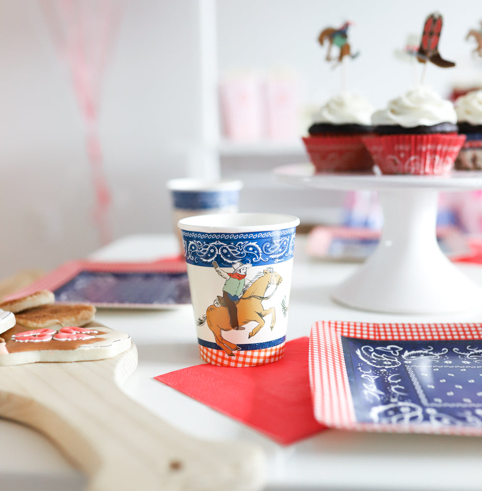 Stampede Party Cups A Little Confetti Shop Calgary