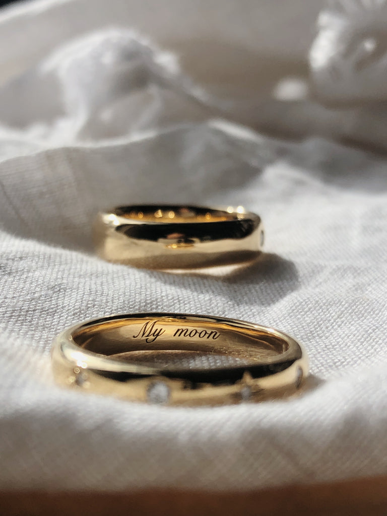 Italian 14kt Yellow Gold Diamond-Cut and Polished Ring | Ross-Simons
