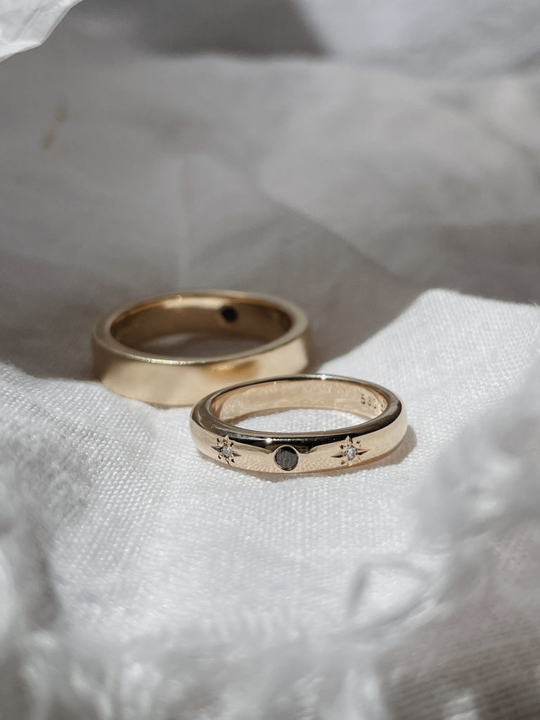 Solid Gold Wedding rings made in Australia