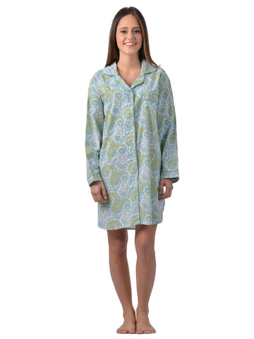 Printed Nightshirts – Victorian Nightgowns