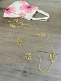 14kgf Mixed-Plate Mask Chain/Necklace + FREE Face Mask