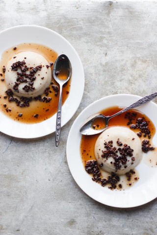 panna cotta nibs