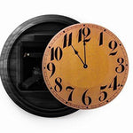 Home or Office Pistol Concealment Wall Clock