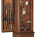 Gun/Curio Slider Cabinet Combination
