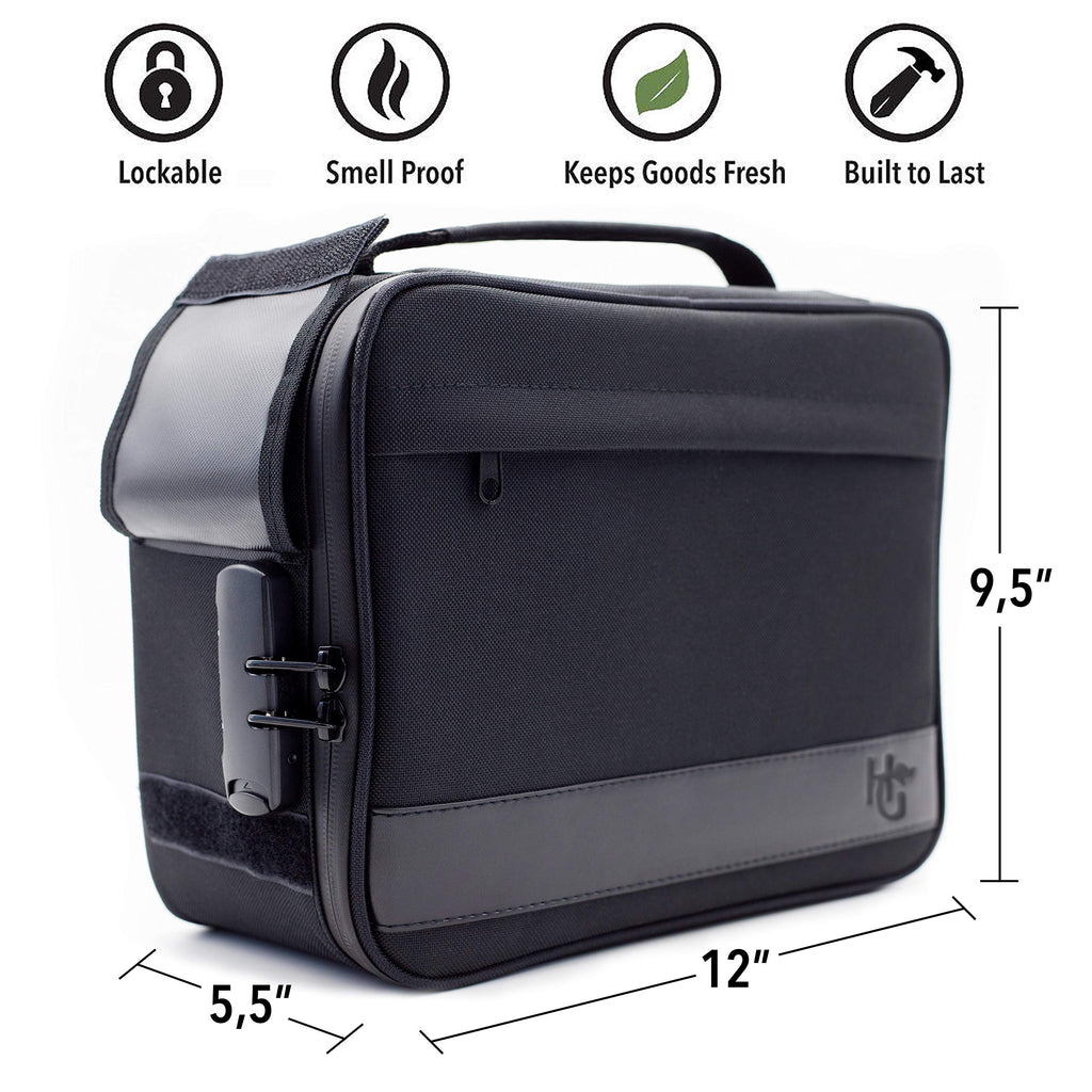 Extra Large Smell Proof Case with Combination Lock Diversion Safes