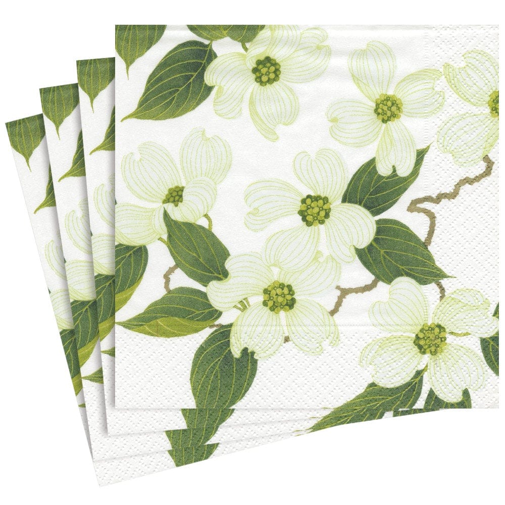 Halsted Floral Paper Dinner Napkins - 20 Per Package