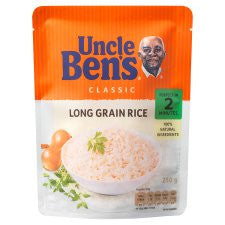 UNCLE BEN'S Express 2 min micro-ondable Riz Long Grain 250 g